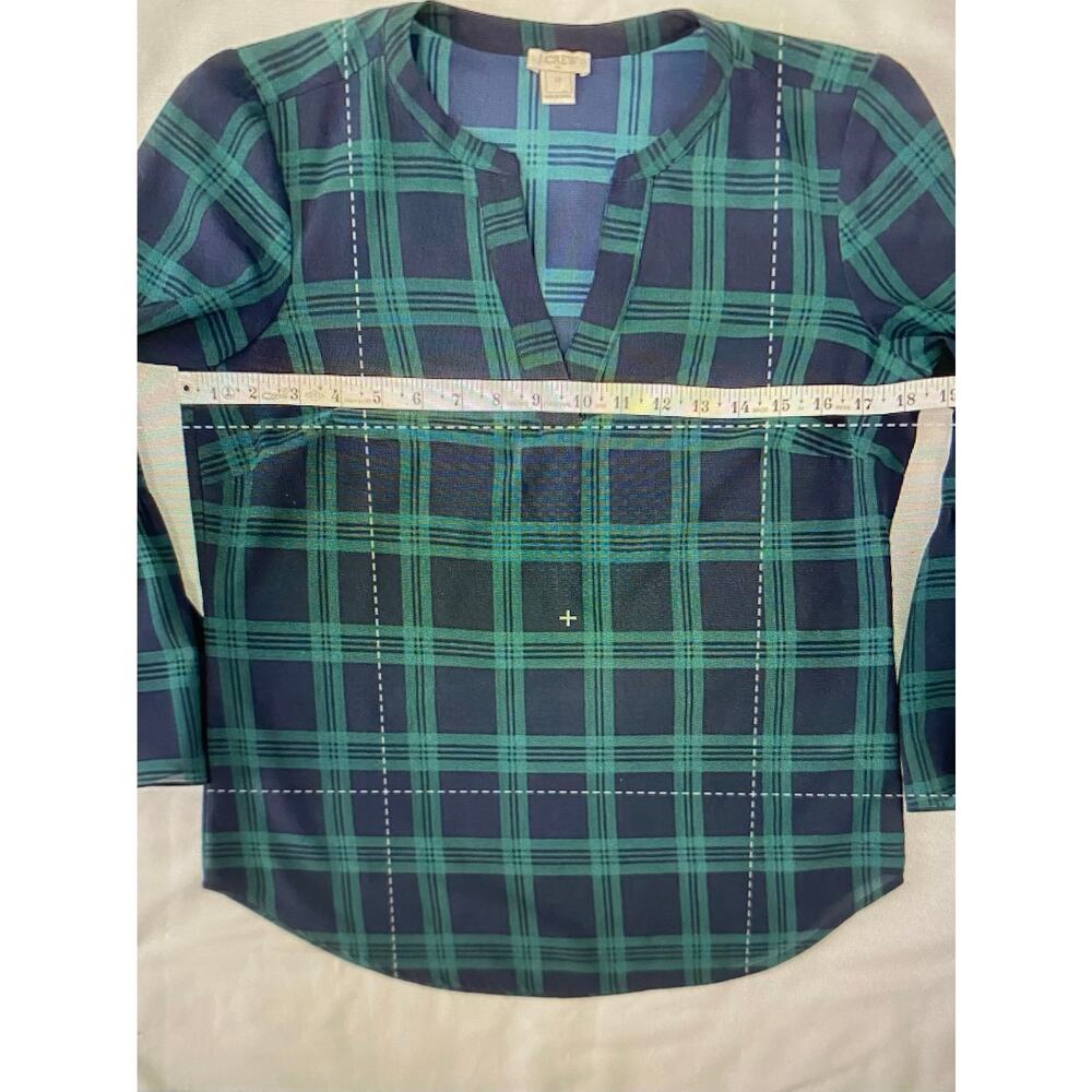 J. Crew Blouses Lot of 2 Women Size XS Long Sleeve Light Weight - Picture 7 of 10